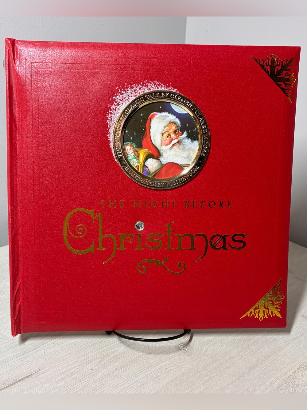 The Night Before Christmas Pop Up HB Moore Newsom Holiday Kids Interactive 2006